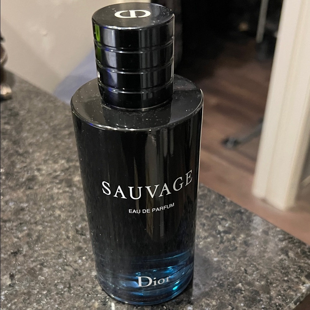 Dior Sauvage Eau de Parfum 6.8oz bottle big bottle see pictures and description